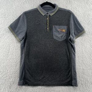 Timeless Elements For McDonalds Uniform Polo Shirt Womens Gray